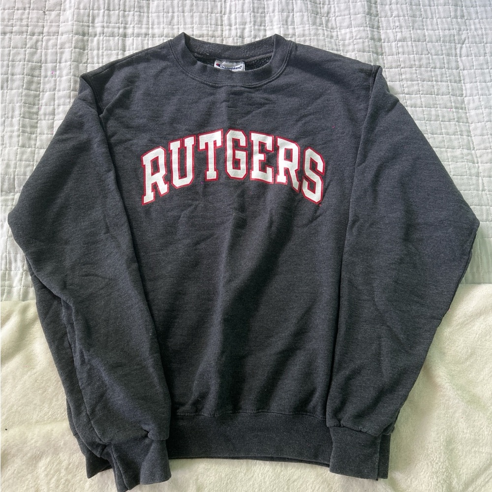 Rutgers University crew neck sweater